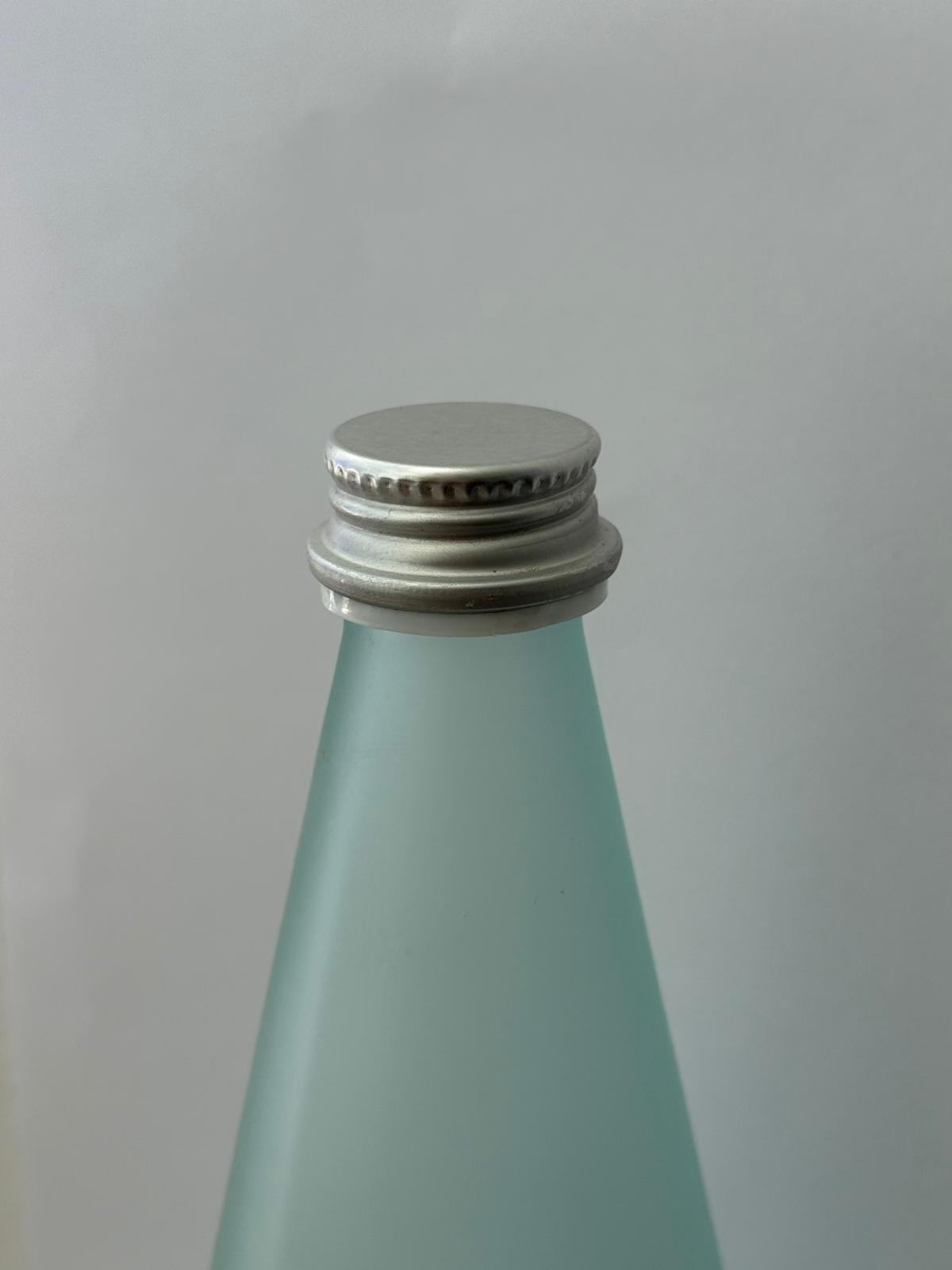 Bottiglia 750ml in vetro satinato neutra per acqua Ho.Re.Ca. - Confezione da 20 pz
