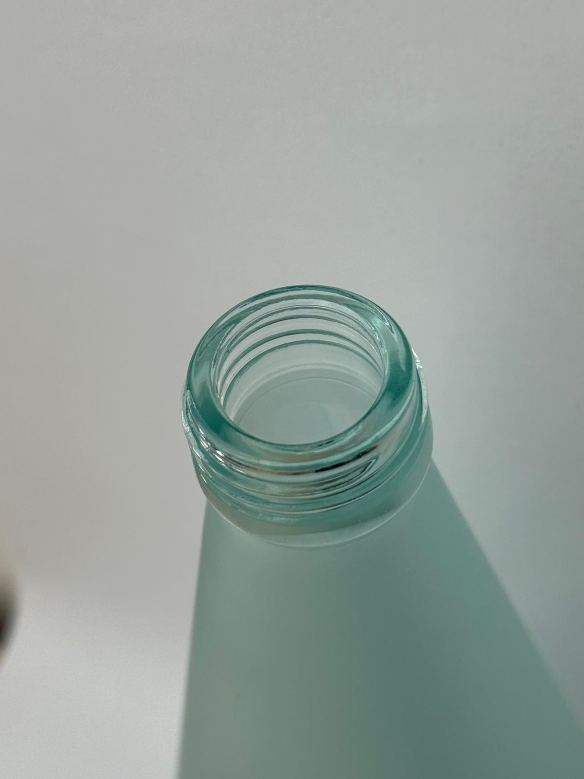 Bottiglia 750ml in vetro satinato neutra per acqua Ho.Re.Ca. - Confezione da 20 pz