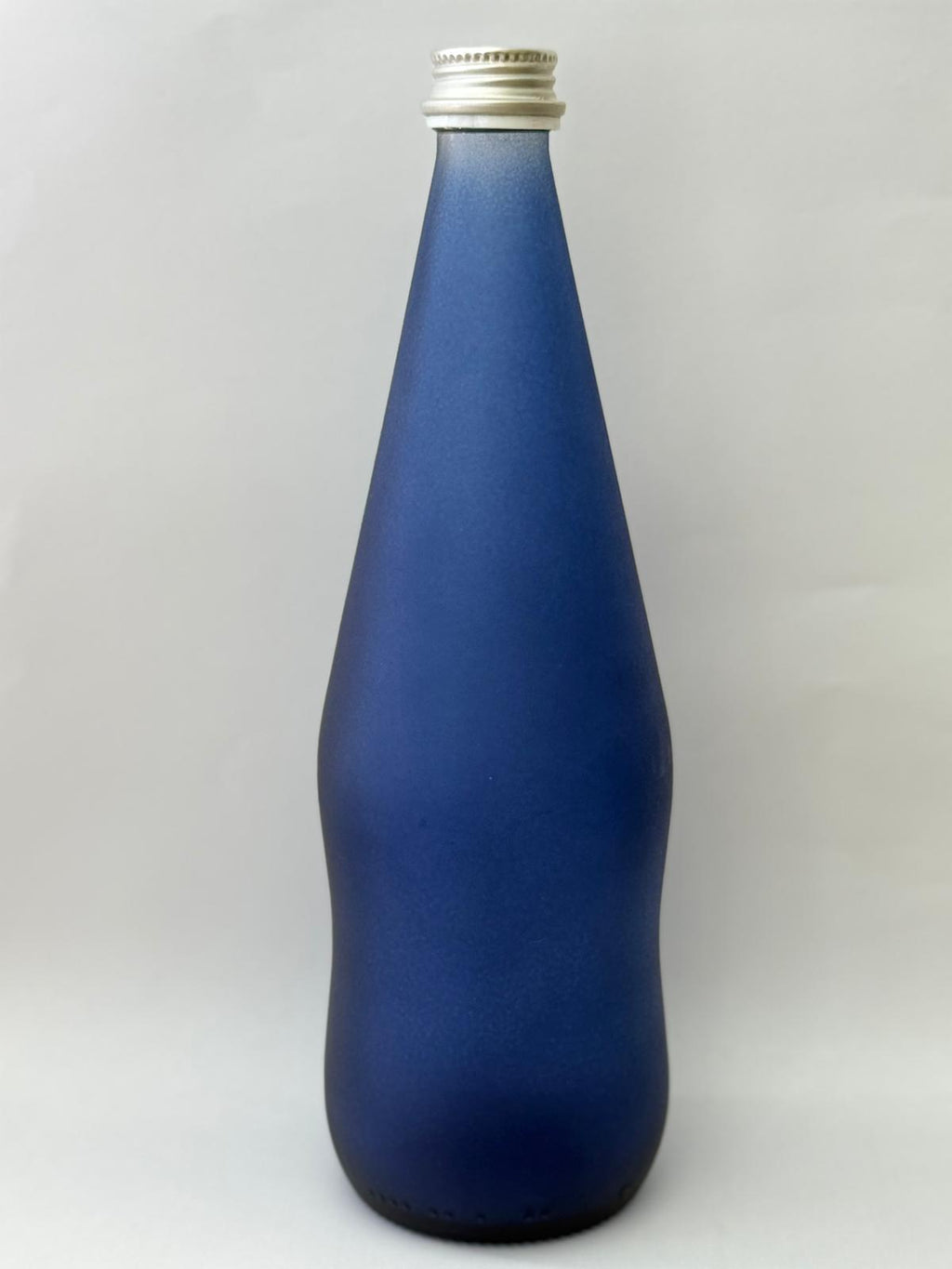 Bottiglia 750ml in vetro satinato blu per acqua Ho.Re.Ca. - Confezione da 20 pz