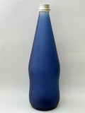Bottiglia 750ml in vetro satinato blu per acqua Ho.Re.Ca. - Confezione da 20 pz